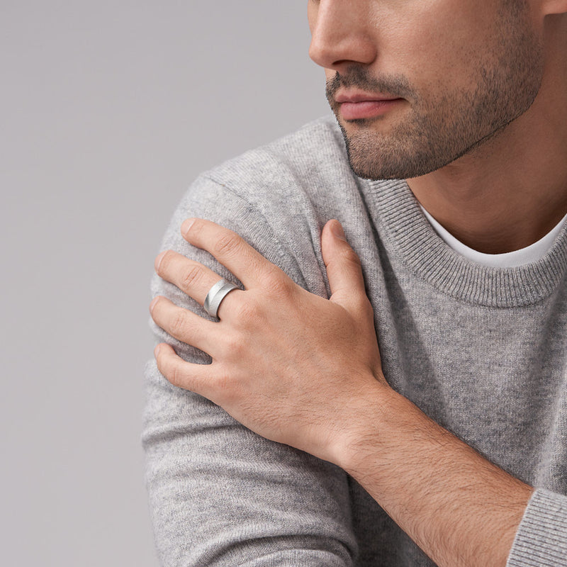 Fossil Harlow Zilverkleurige Ring JF04568040-9-zoom-