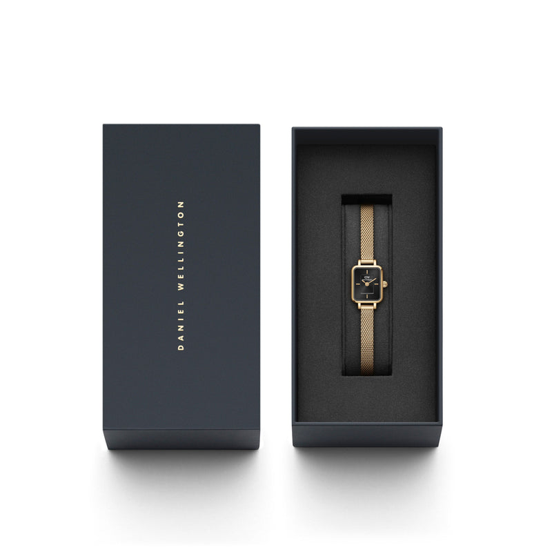 Daniel Wellington Quadro Femmes Montre Or DW00100652-zoom-