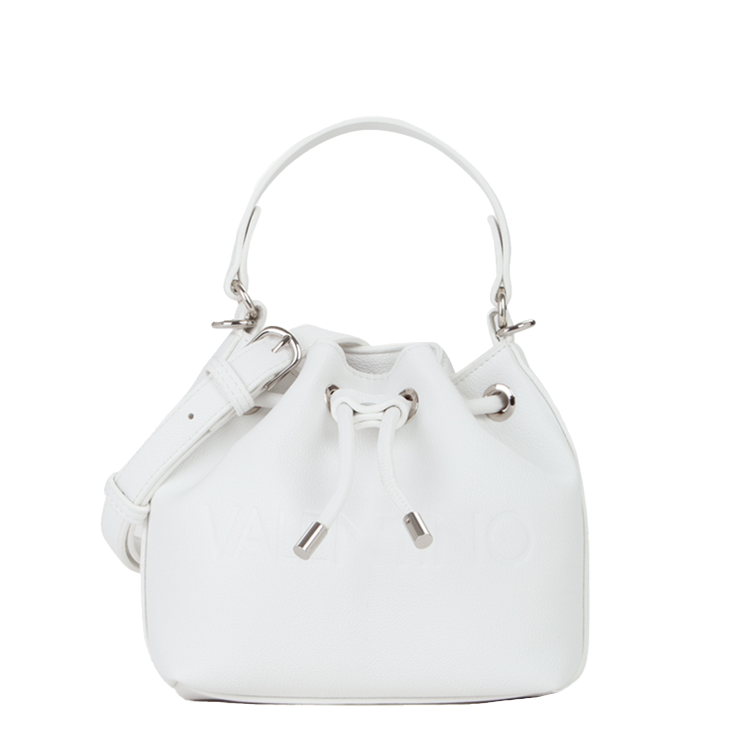 Valentino Bags Syria Re White Shoulder Bag VBS8YH34BIANCO