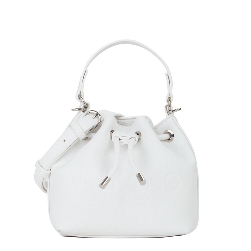 Valentino Bags Syria Re White Shoulder Bag VBS8YH34BIANCO-zoom-