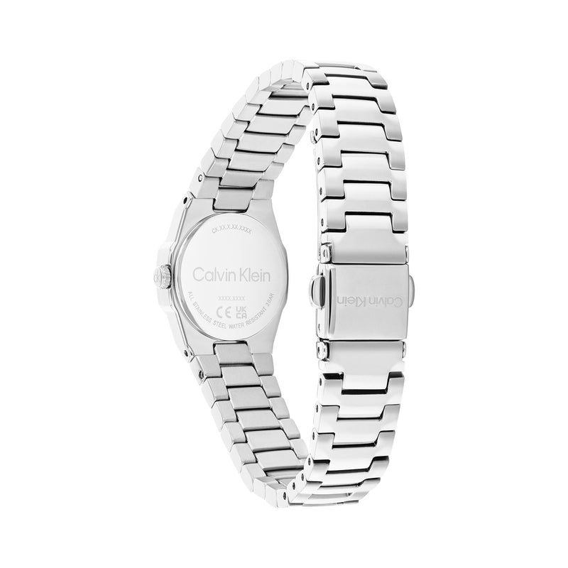 Calvin Klein Geometric Elegance Wit Dames Horloge 2002-CK25100141-zoom-