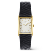 Daniel Wellington Bound Black Lizard Blanc Guilloché Montre Unisexe DW00100899