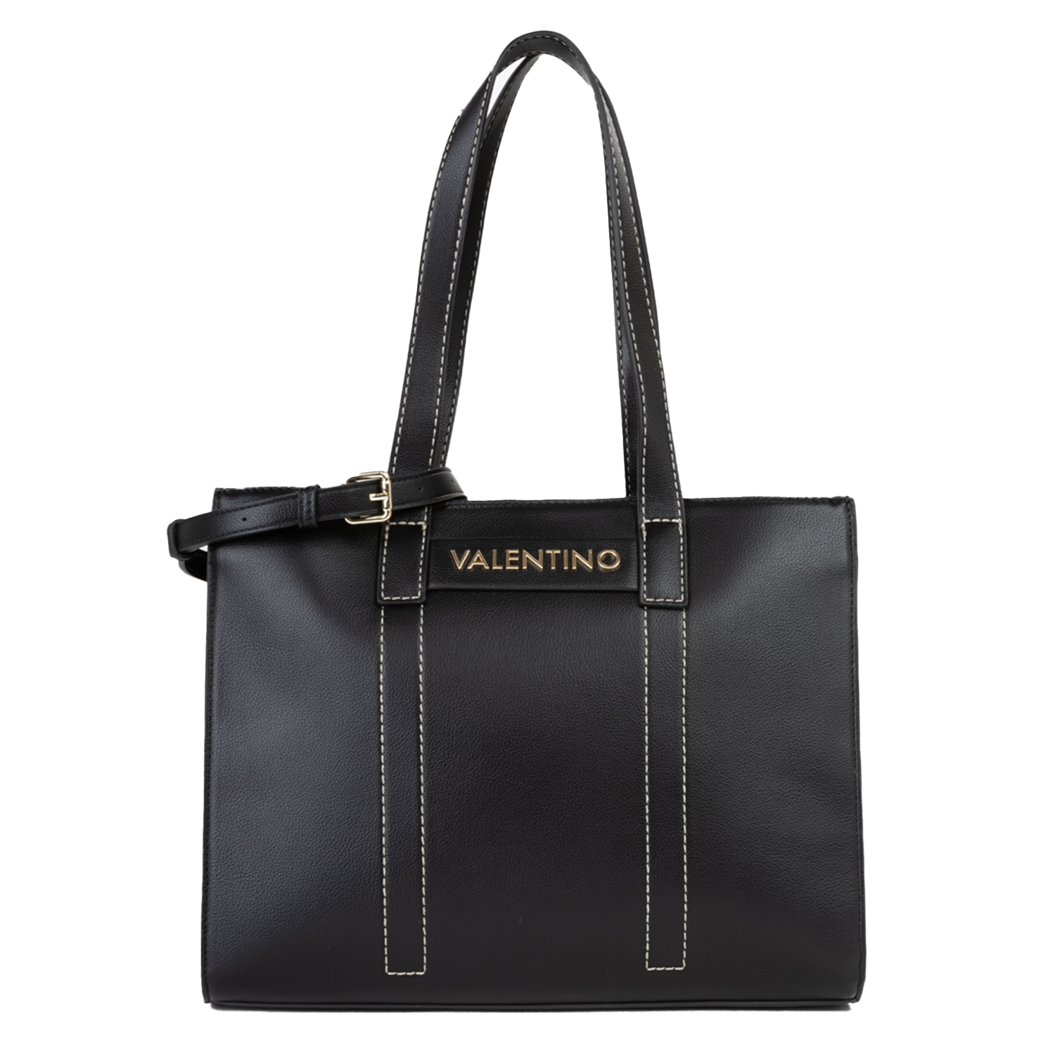 Valentino Bags Aury Re Black Shopper VBS9OB01NERO