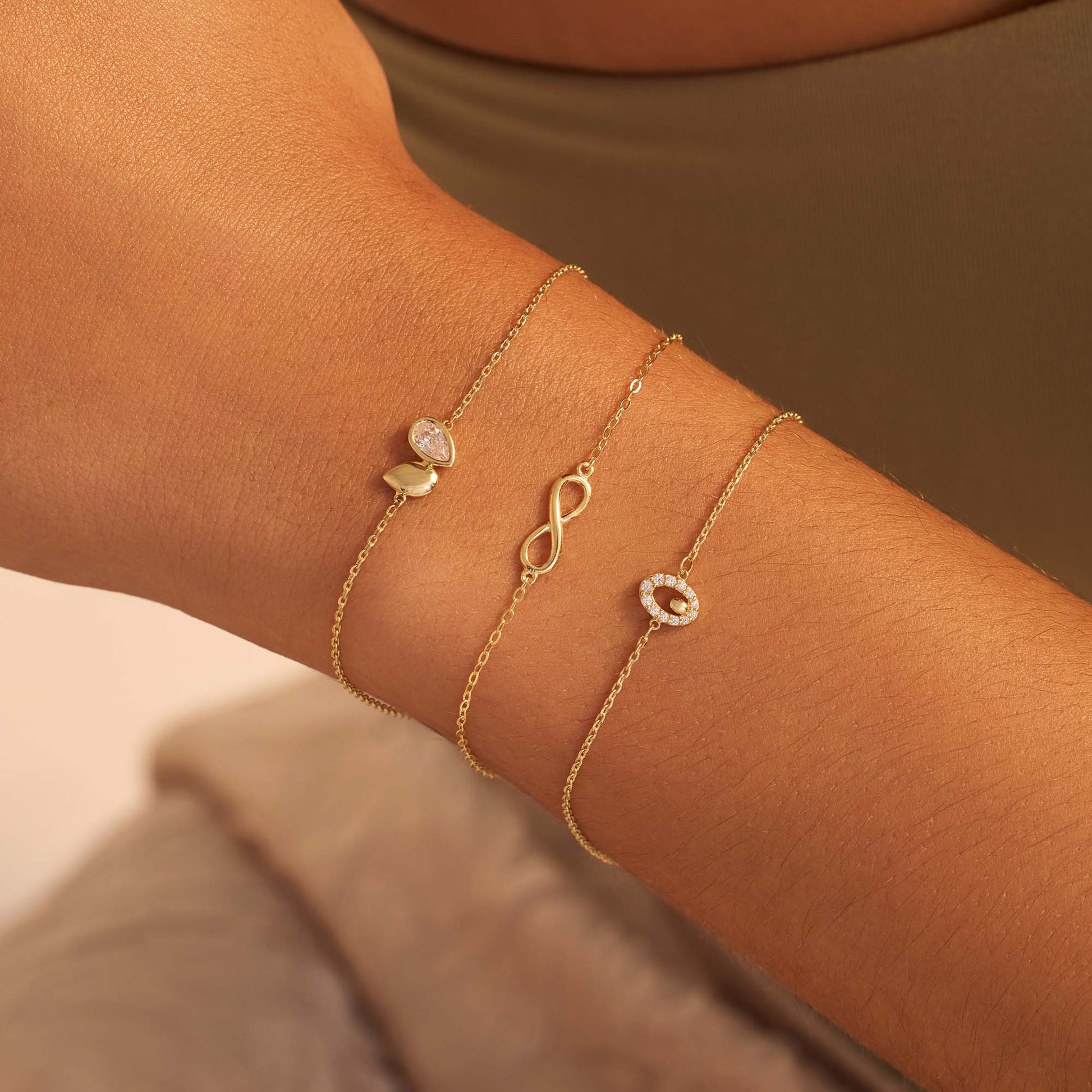 Beloro Jewels Monte Napoleone Natalia 9 carat gold Bracelet BO320012