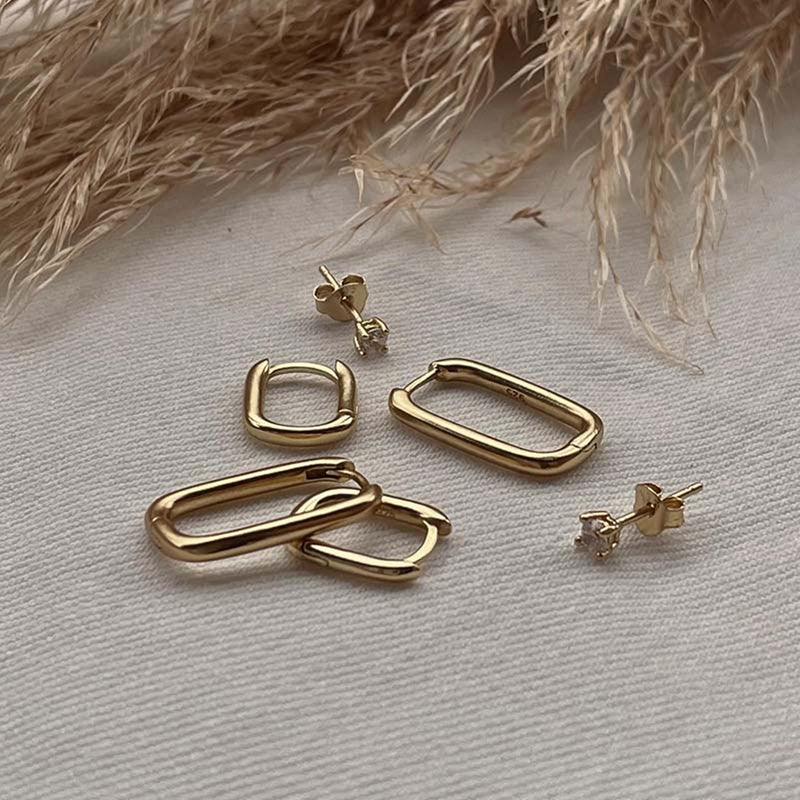 Karma Femmes Earparty Plaqué or 14 carats EPV06GP-zoom-