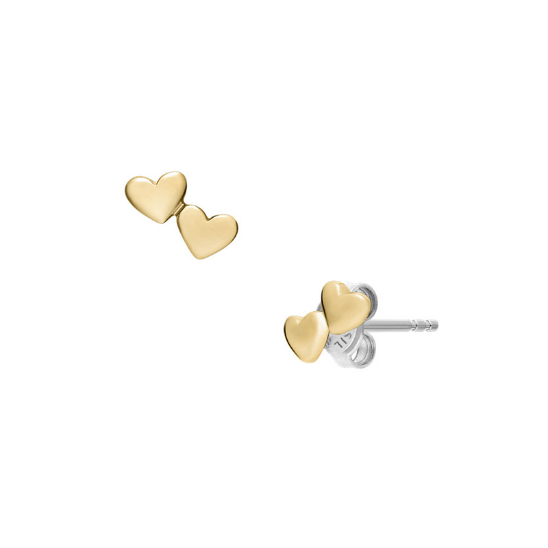 Fossil Sutton Brass Women's Earrings JA7301710-zoom-