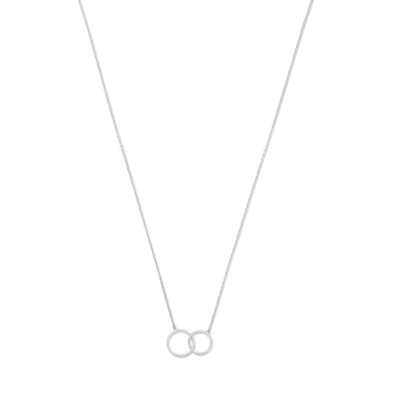 Isabel Bernard Saint Germain Collier Or blanc 14 carats IB340069-zoom-