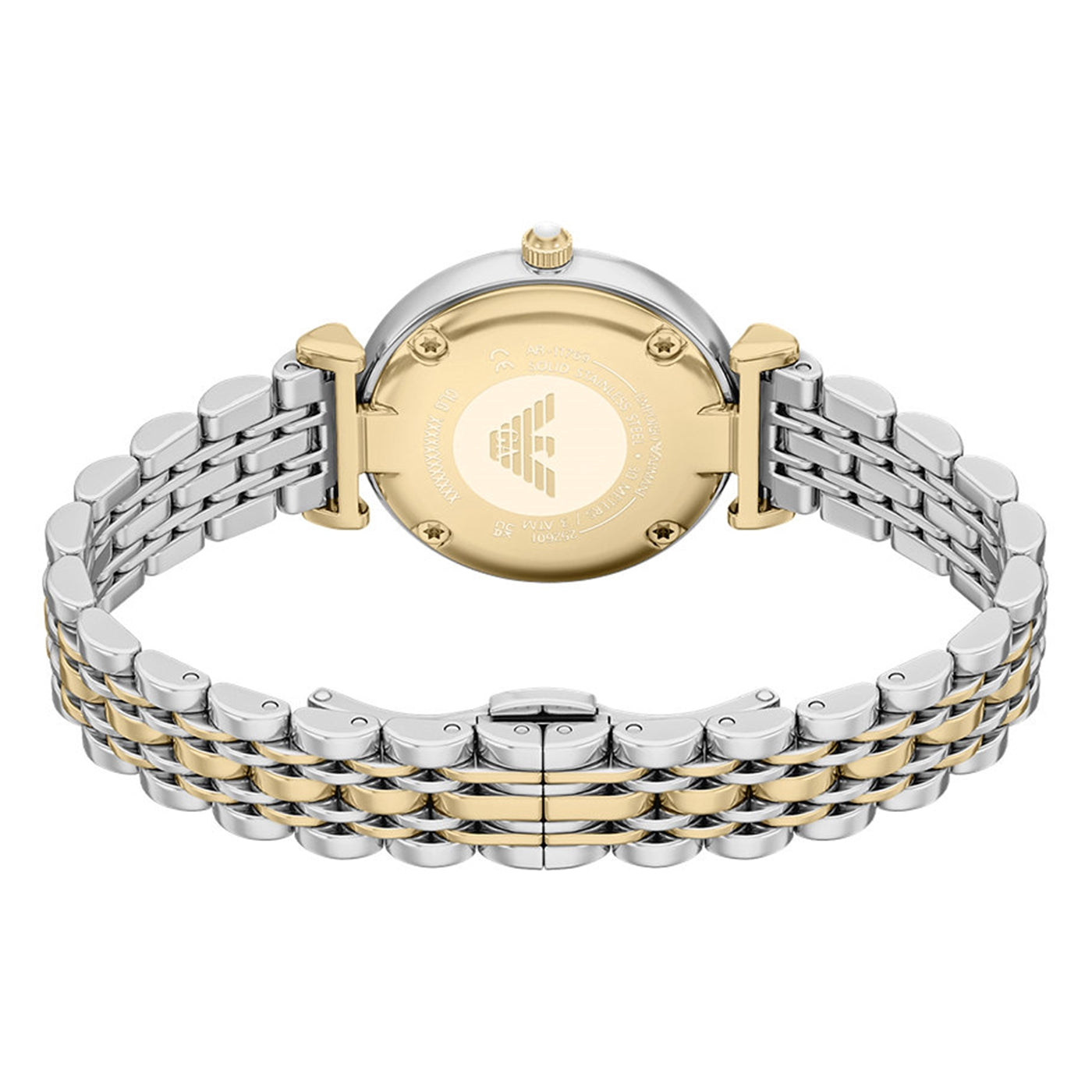 Emporio Armani Round White Dial Watch AR11769