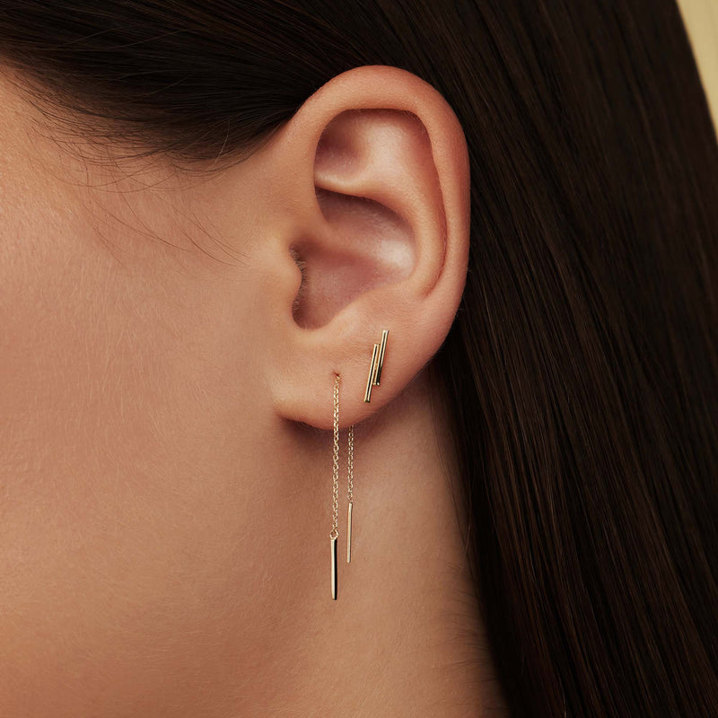 Isabel Bernard Le Marais Boucles d'oreilles Or 14 carats IB360058-zoom-