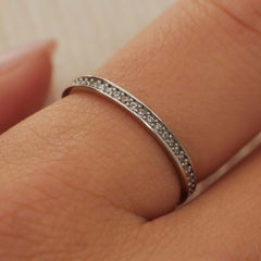 Isabel Bernard Saint Germain Merle 14 Carat Whitegold Ring IB330052-60