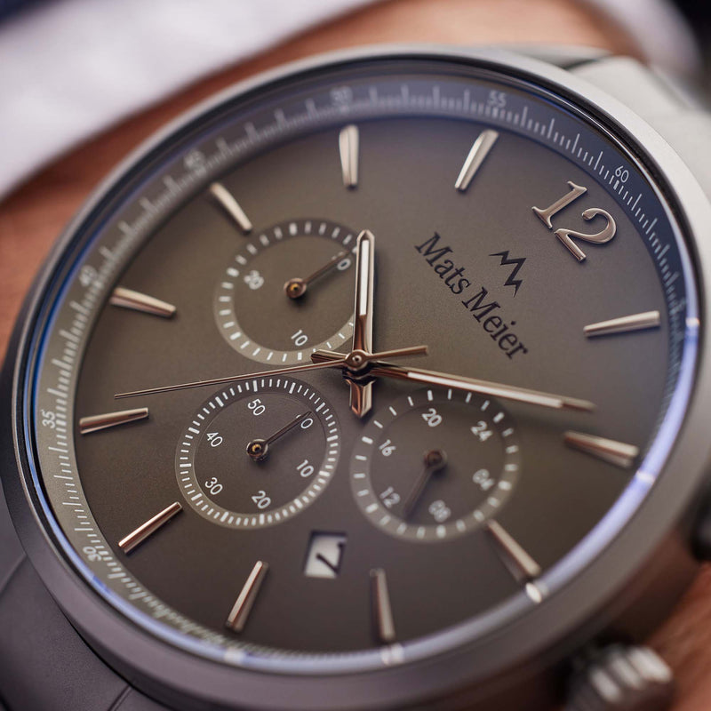 Mats Meier Grand Cornier Hommes Montre Gris MM00127-zoom-