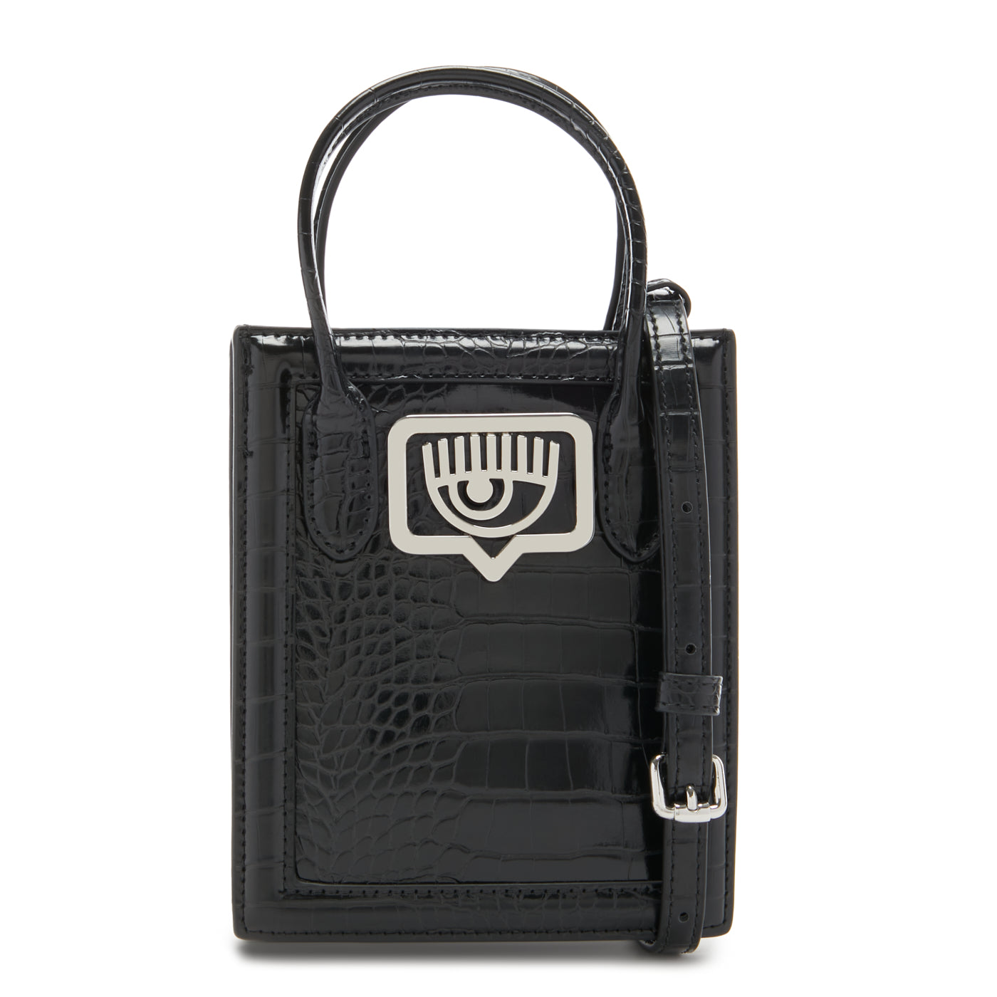 Chiara Ferragni Eyelike Black Crossbody Bag 75SB4BB8-ZS728-899