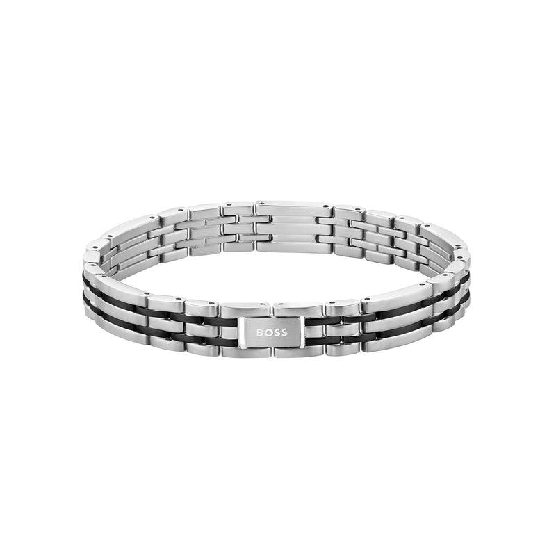 Hugo Boss Acier Inoxydable Argenté Homme Bracelet Chaîne HBJ1580814-zoom-