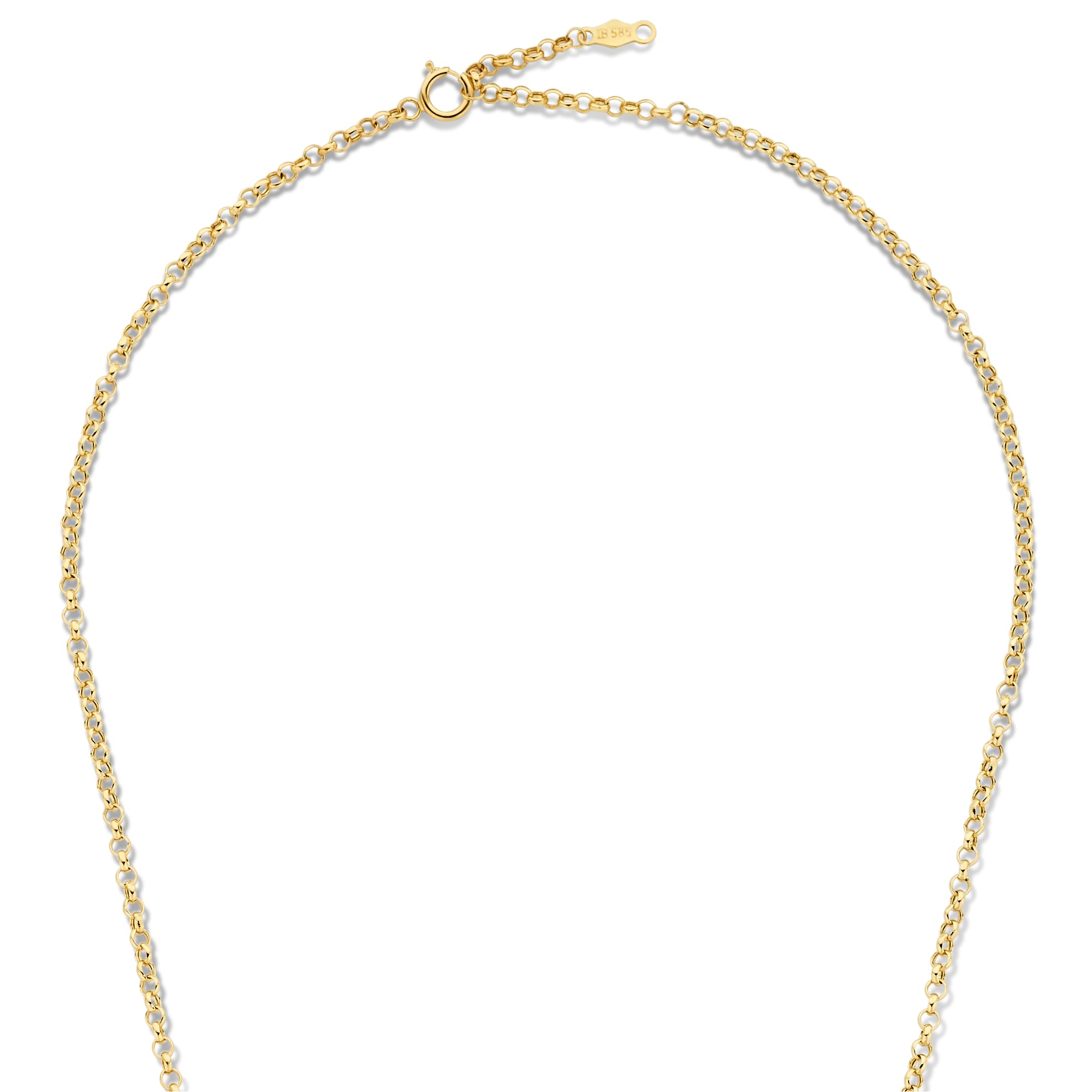 Isabel Bernard Aidee Demie 14 Carat Golden Necklace IB340117