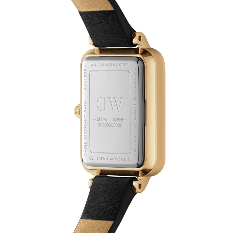 Daniel Wellington Quadro Gold Femmes Montre Or DW00100559-zoom-