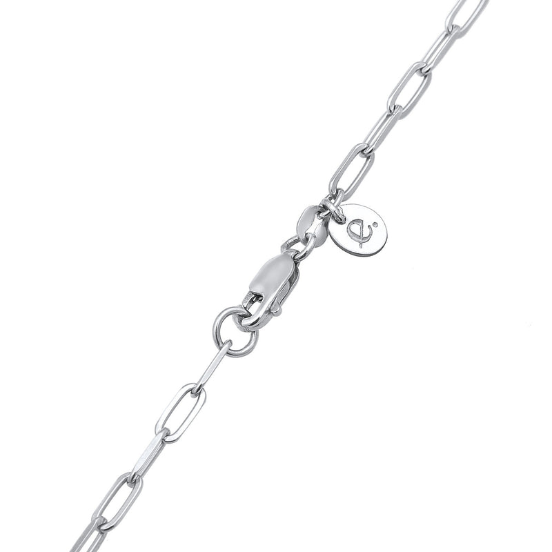 Elli 925 Sterling Silver Link Chain Necklace with Quartz 2004-BF-0007920-001-zoom-