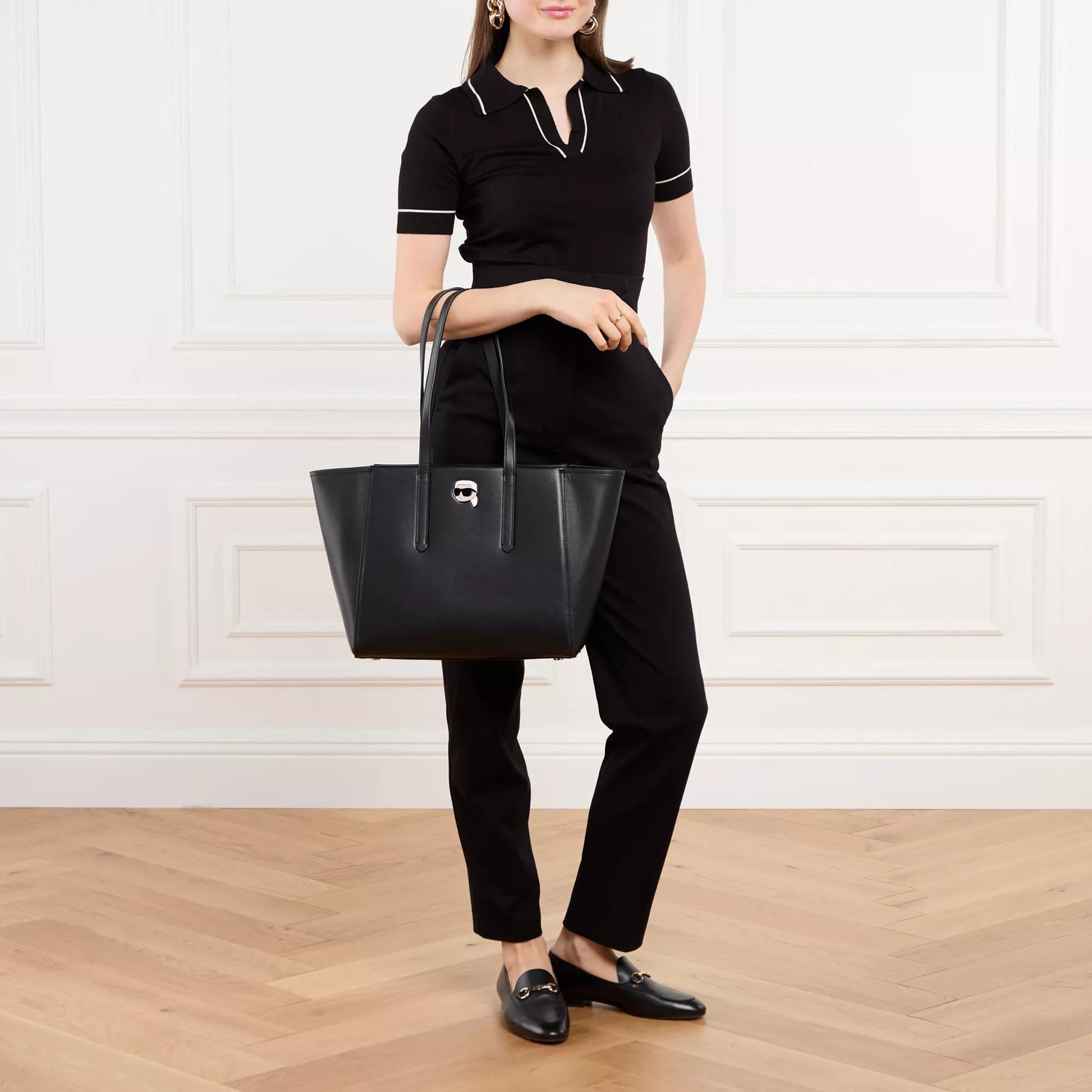 Karl Lagerfeld Black Shopper 2001-A0225525