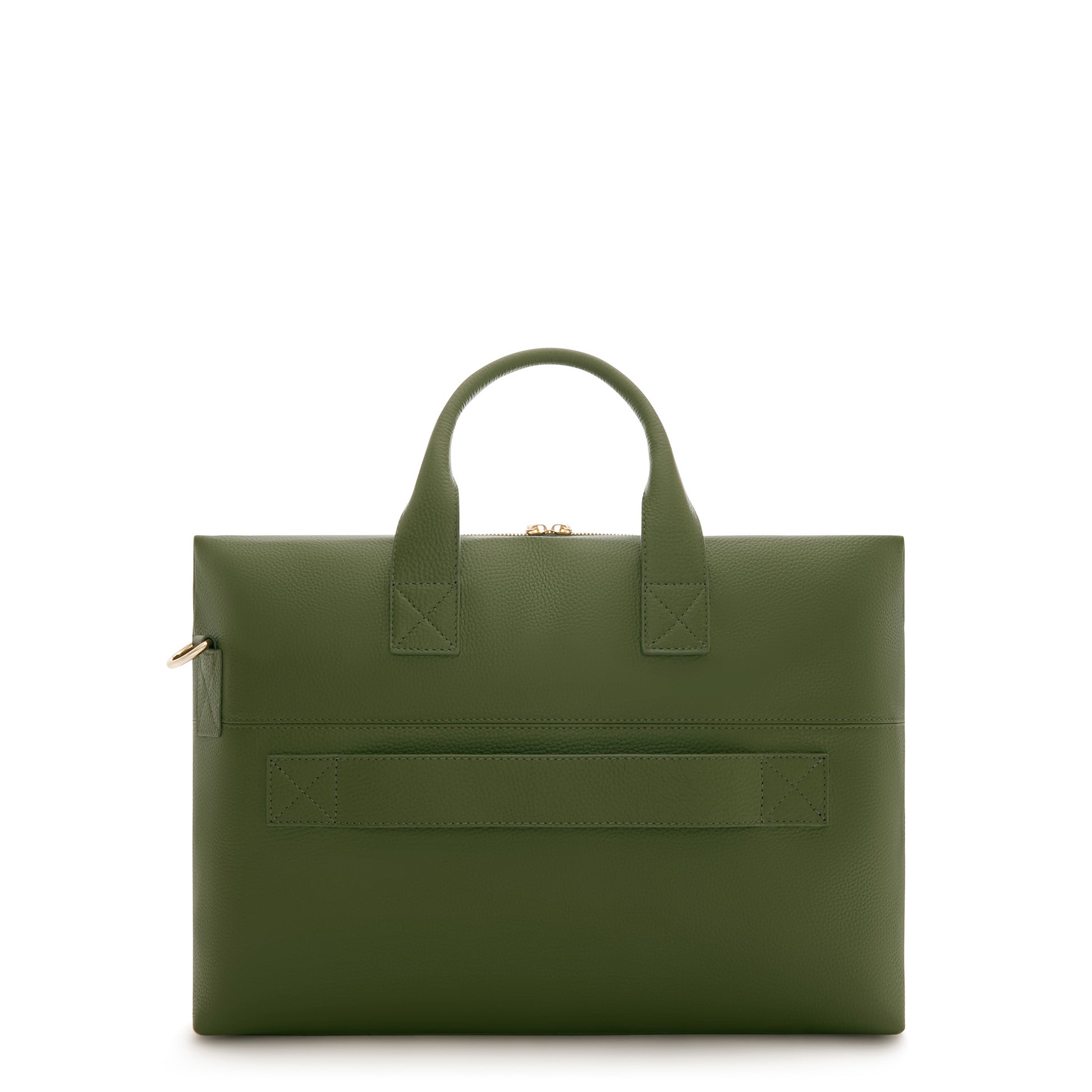 Isabel Bernard Honoré Anique Green Calfskin Handbag IB25061