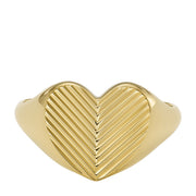Fossil Femmes Bague Or JF04655710-6