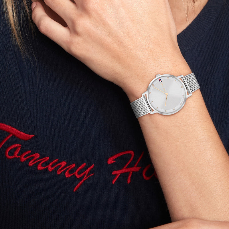 Tommy Hilfiger Pippa Femmes Montre Argent TH1782665-zoom-