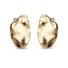 Enamel Copenhagen 925 Sterling Silver Earrings with 18 Karat Gold Plating E387G