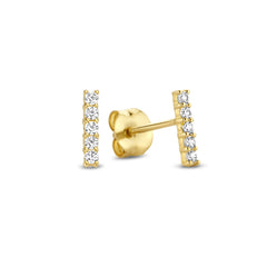 Isabel Bernard 14 Carat Golden Rivoli Esmée Earstuds IB360194