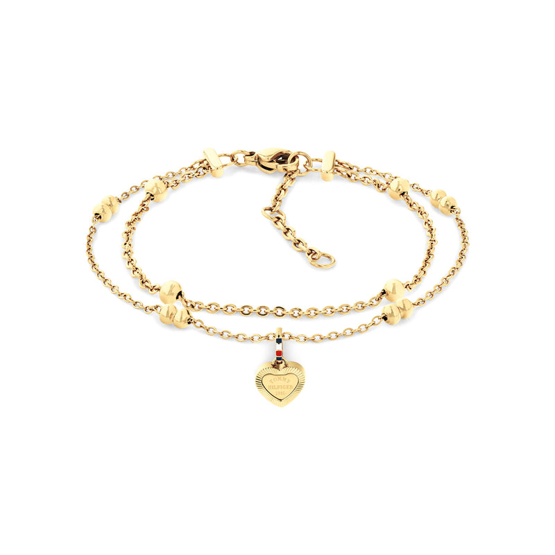 Tommy Hilfiger Acier Inoxydable Doré Femme Bracelet Chaîne TJ2781012-zoom-