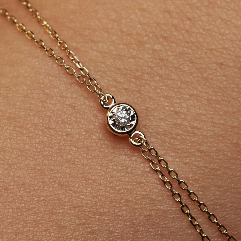 Isabel Bernard De la Paix Bracelet Or 14 carats IBD320011-zoom-