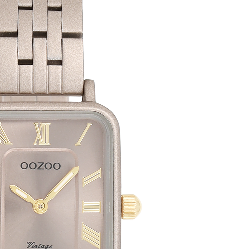 OOZOO Vintage Montre Femme Taupe C20412-zoom-