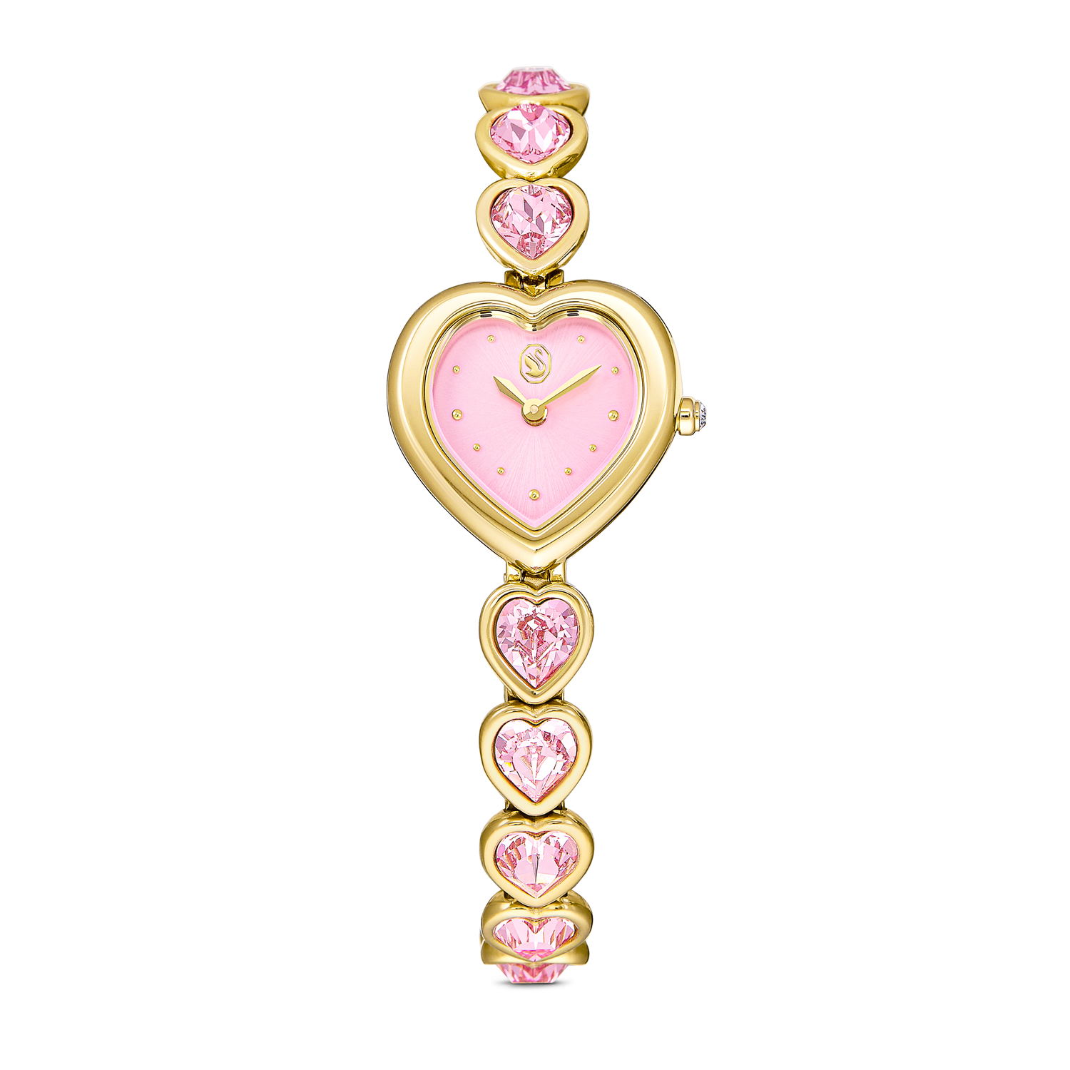 Swarovski Idyllia Gold Coloured Heart Women's Watch 5741519