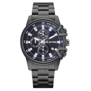 G-STAR Bend3D Montre Homme Noire avec Cadran Bleu GSW.505.05