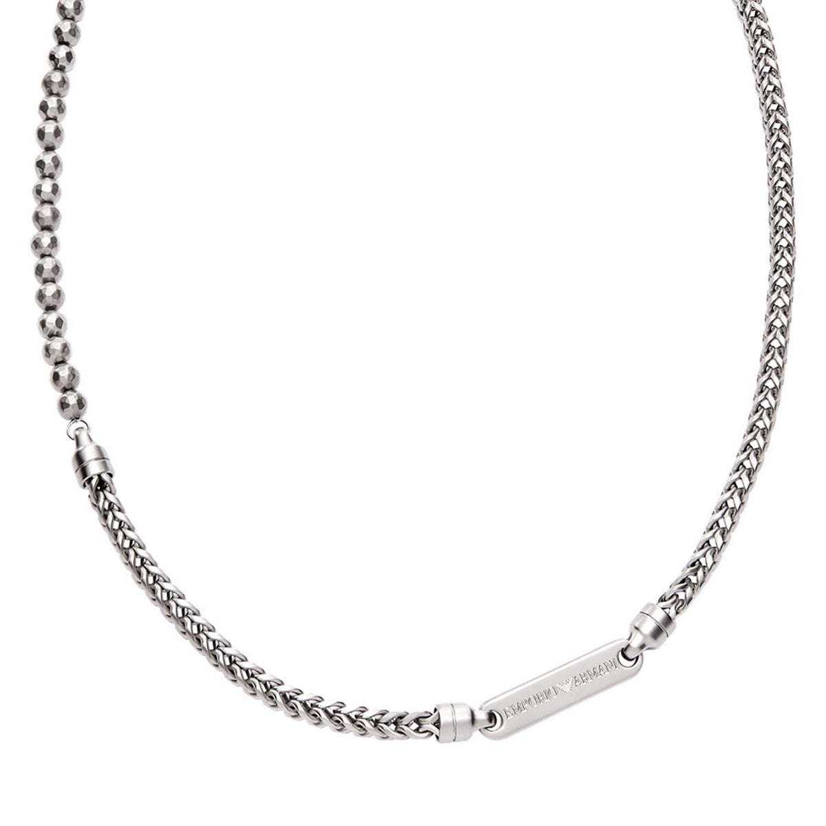 Emporio Armani Silver Coloured Necklace EGS3182040