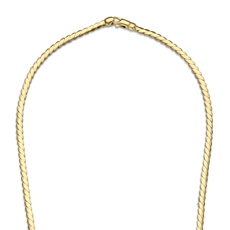 Isabel Bernard Aidee Femmes Collier Or 14 carats IB340081-zoom-