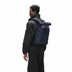 Rains Rolltop Blue Backpack R13320-47