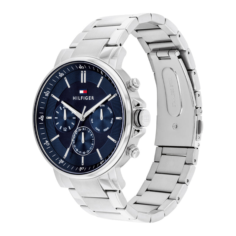 Tommy Hilfiger Tyson Hommes Montre Argent TH1710588-zoom-