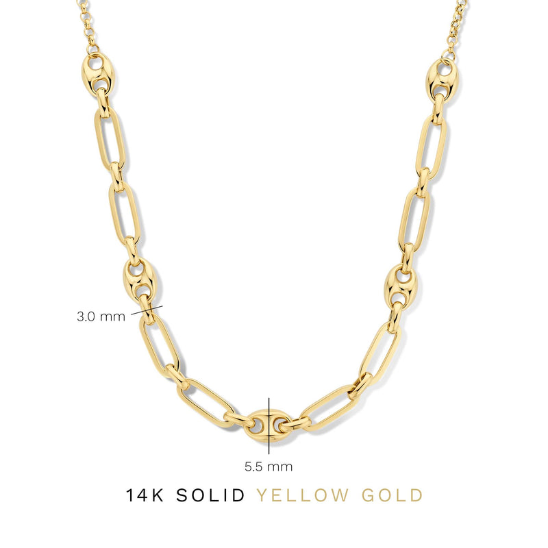 Isabel Bernard Aidee Collier Or 14 carats IB340117-zoom-