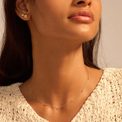 Beloro Jewels Della Spiga Dani 9 Karat Gold Necklace BO340041