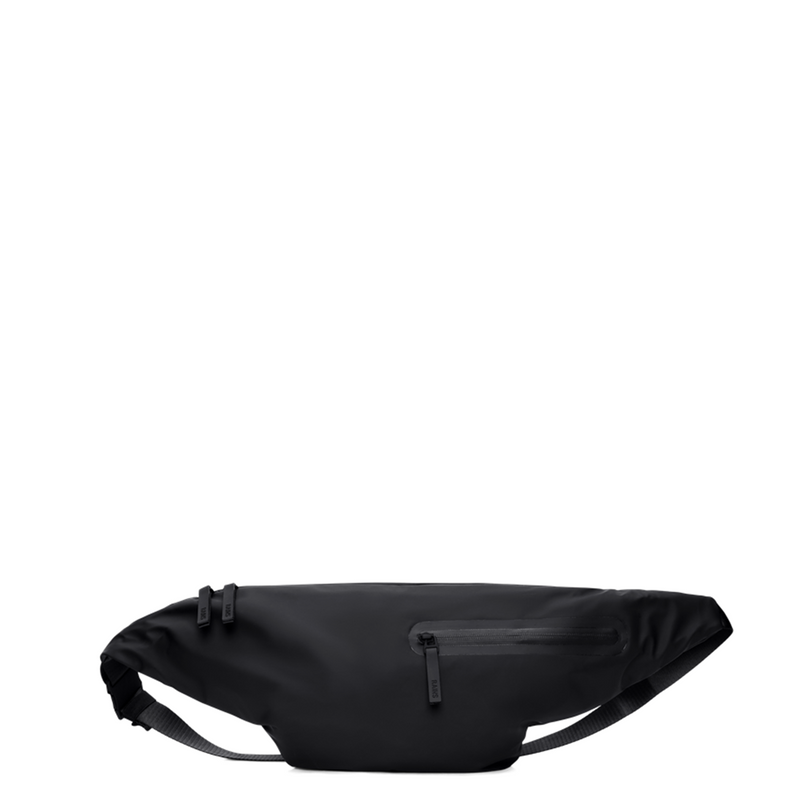 Rains Black Dash Bum Bag R16270-01-zoom-