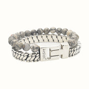 Josh Bracelet Argent 03517-BRA-S/SMOKY/L