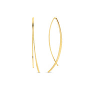 Jackie Gold Femmes Créoles Or 14 carats JKE23.359