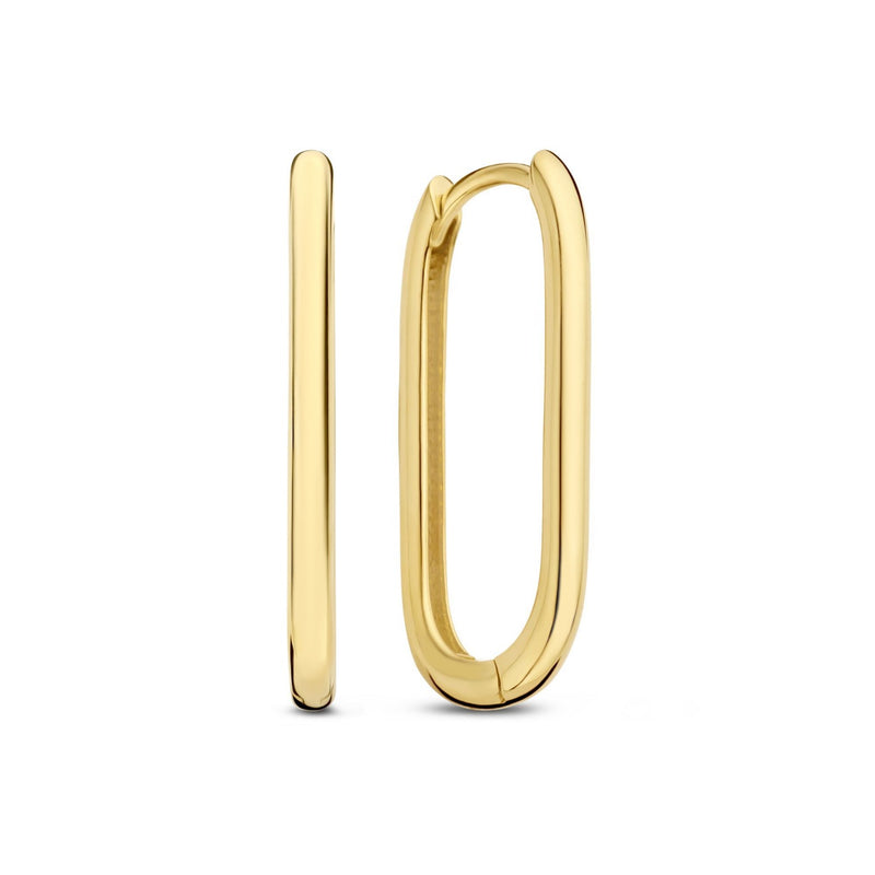 Isabel Bernard Rivoli Femmes Créoles Or 14 carats IB360237-zoom-