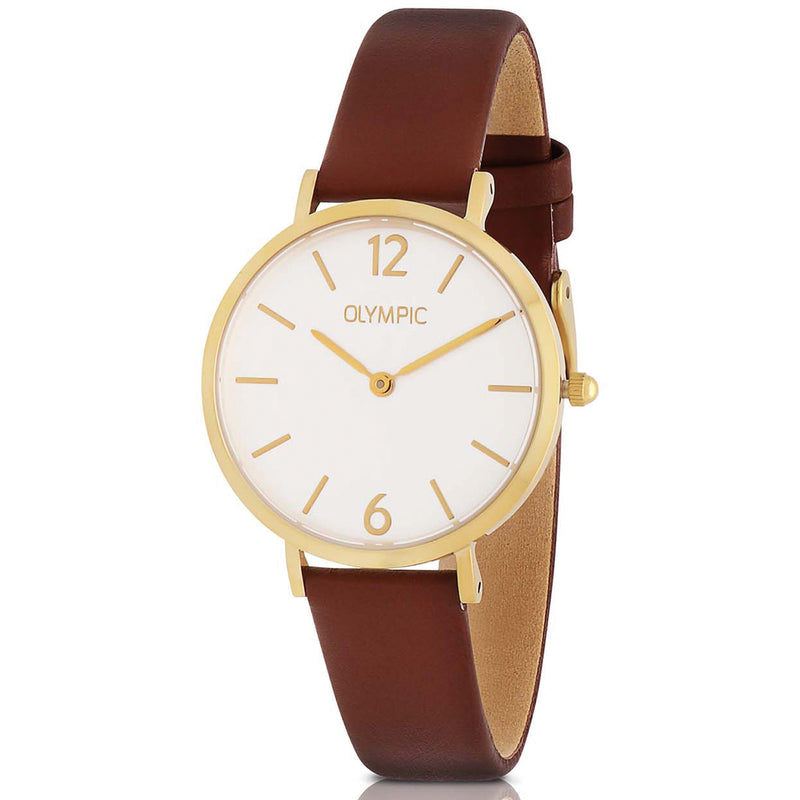 Olympic Sanne Wit Dames Horloge 2002-OL66DDL005-zoom-