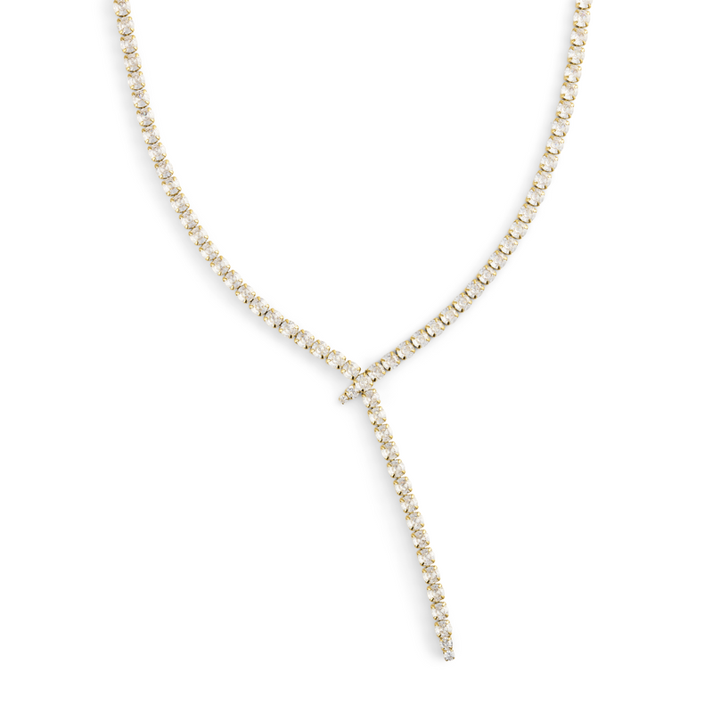 Mockberg Kenza Gold Plated Alora Necklace MB1930-zoom-