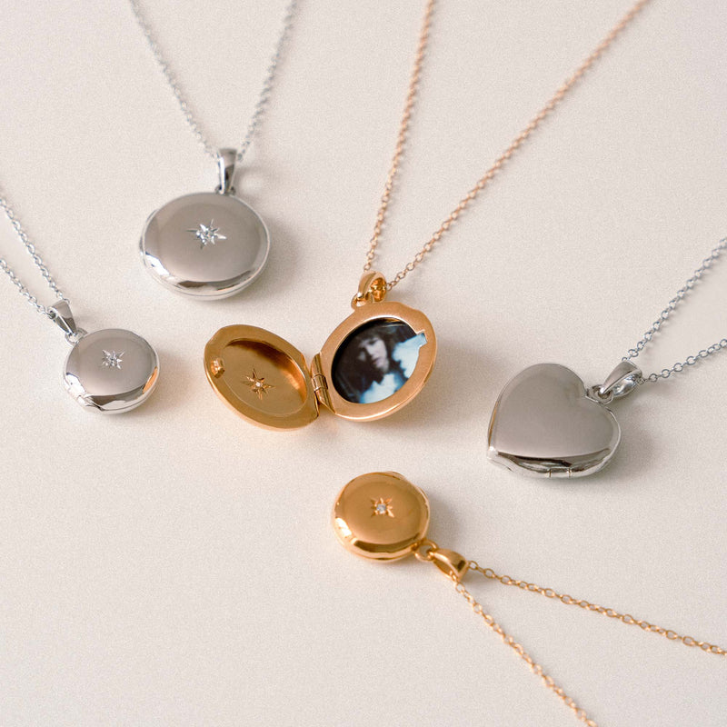 Violet Hamden Sisterhood Memory Collier en Argent 925 Sterling avec Médaillon Photo VH340027-zoom-