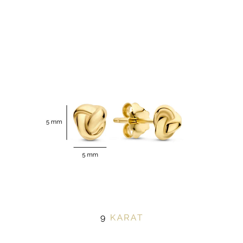 Beloro Jewels Della Spiga Boucles d'oreilles Or 9 carats BO360034-zoom-