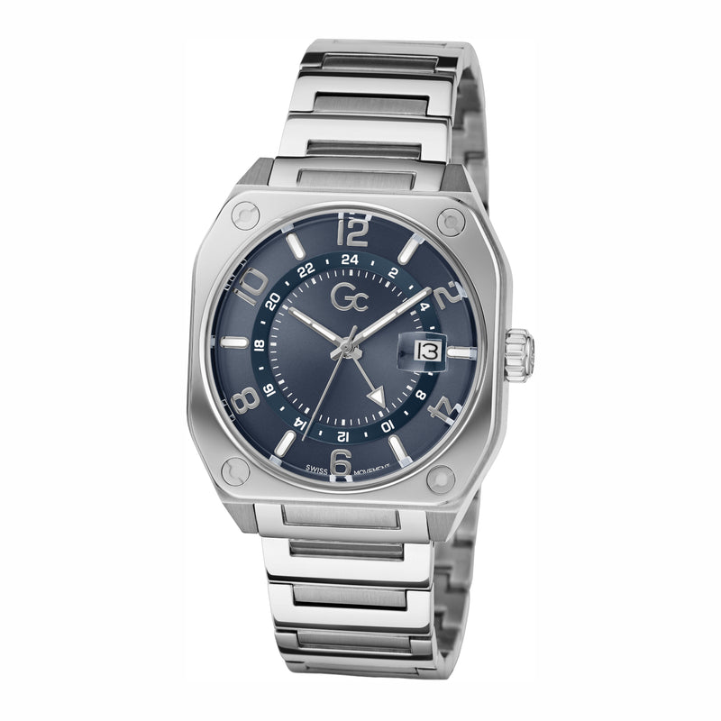 Gc Watches Airborne Hommes Montre Argent Z16001G7MF-zoom-