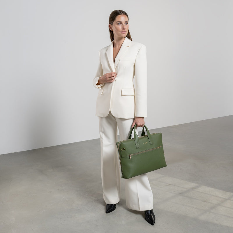 Isabel Bernard Honoré Sac à Main Vert IB25061-zoom-