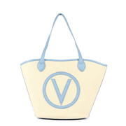 Valentino Bags Covent Sac cabas Covent beige et marron VBS7QO02CANNATURALE/CUOIO