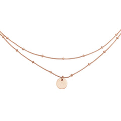 Elli 925 Sterling Silver Layered Choker 2004-BF-0008089-001