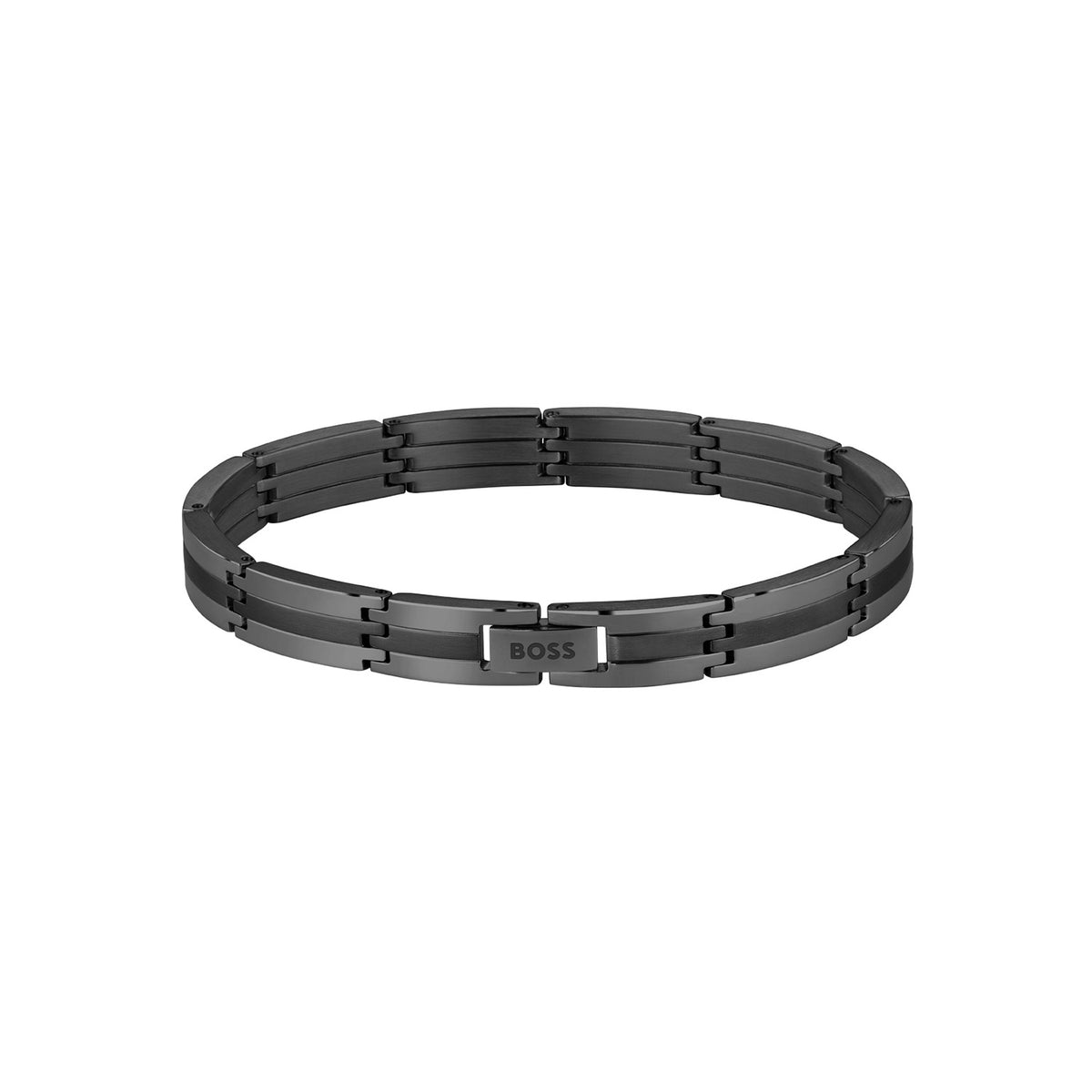 Hugo Boss Stainless Steel Black Men's Chain bracelet HBJ1580804